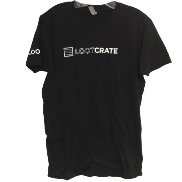 Loot Crate Logo Looter Graphic T-Shirt - Picture 1 of 2